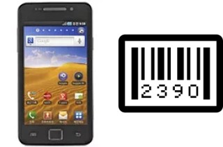 Cómo ver el número de serie en Samsung M190S Galaxy S Hoppin