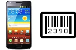 Cómo ver el número de serie en Samsung I929 Galaxy S II Duos