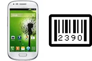 Cómo ver el número de serie en Samsung I8200 Galaxy S III mini VE