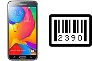 Cómo ver el número de serie en Samsung Galaxy S5 LTE-A G906S