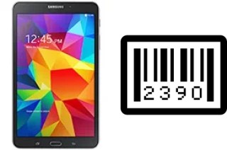 Cómo ver el número de serie en Samsung Galaxy Tab 4 8.0 3G