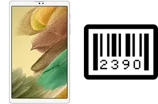 Cómo ver el número de serie en Samsung Galaxy Tab A7 Lite