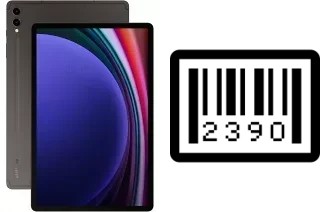 Cómo ver el número de serie en Samsung Galaxy Tab S9+