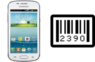 Cómo ver el número de serie en Samsung Galaxy Trend II Duos S7572