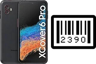 Cómo ver el número de serie en Samsung Galaxy Xcover6 Pro