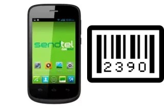 Cómo ver el número de serie en Sendtel S7054