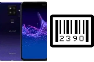 Cómo ver el número de serie en Sharp Aquos Sense4 Plus