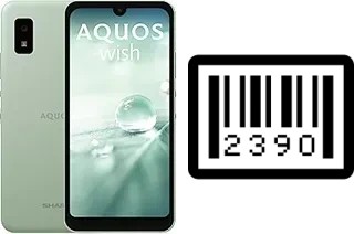 Cómo ver el número de serie en Sharp Aquos wish