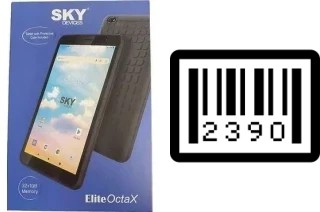 Cómo ver el número de serie en Sky-Devices Elite OctaX