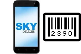 Cómo ver el número de serie en Sky-Devices Sky Elite 4-5P