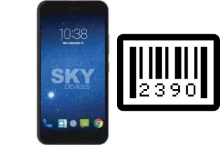 Cómo ver el número de serie en Sky-Devices Sky Elite 5-0L Plus