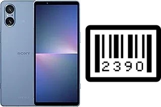 Cómo ver el número de serie en Sony Xperia 5 V