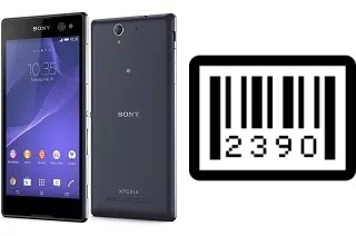 Cómo ver el número de serie en Sony Xperia C3 Dual