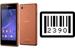 Cómo ver el número de serie en Sony Xperia E3 Dual