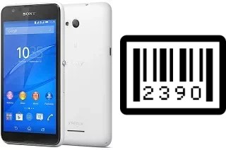 Cómo ver el número de serie en Sony Xperia E4g