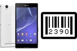 Cómo ver el número de serie en Sony Xperia T2 Ultra dual