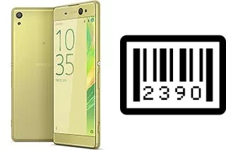 Cómo ver el número de serie en Sony Xperia XA Ultra