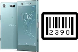 Cómo ver el número de serie en Sony Xperia XZ1 Compact