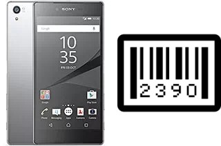 Cómo ver el número de serie en Sony Xperia Z5 Premium Dual