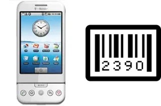 Cómo ver el número de serie en T-Mobile G1