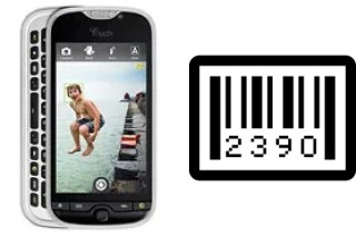 Cómo ver el número de serie en T-Mobile myTouch 4G Slide