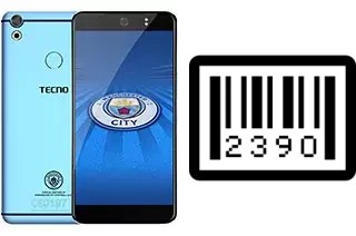 Cómo ver el número de serie en Tecno Camon CX Manchester City LE