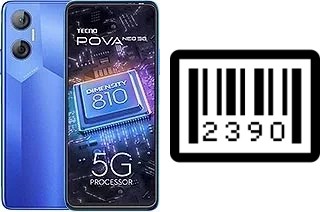 Cómo ver el número de serie en Tecno Pova Neo 5G