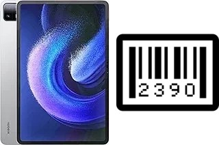 Cómo ver el número de serie en Xiaomi Pad 6 Max 14