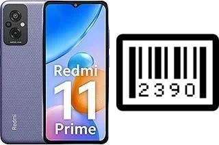 Cómo ver el número de serie en Xiaomi Redmi 11 Prime