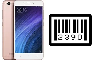 Cómo ver el número de serie en Xiaomi Redmi 4a