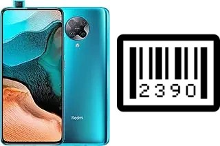 Cómo ver el número de serie en Xiaomi Redmi K30 Pro