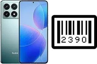 Cómo ver el número de serie en Xiaomi Redmi K70 Pro