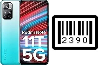 Cómo ver el número de serie en Xiaomi Redmi Note 11T 5G