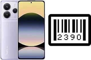 Cómo ver el número de serie en Xiaomi Redmi Note 14 5G