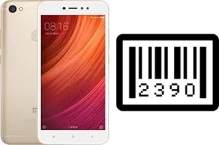 Cómo ver el número de serie en Xiaomi Redmi Y1 (Note 5A)