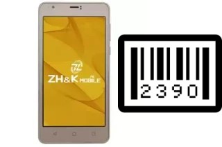 Cómo ver el número de serie en ZH-K Mobile Spark 3