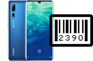 Cómo ver el número de serie en ZTE Axon 10 Pro