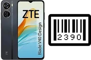 Cómo ver el número de serie en ZTE Blade V40 Design