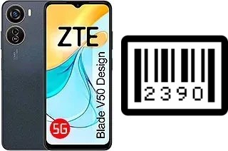 Cómo ver el número de serie en ZTE Blade V50 Design