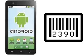 Cómo ver el número de serie en ZTE Light Tab V9C