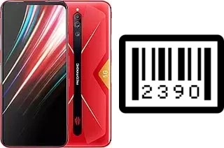 Cómo ver el número de serie en ZTE nubia Red Magic 5G