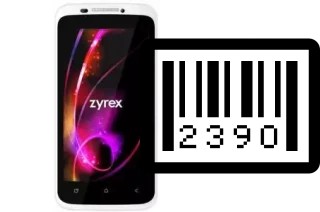 Cómo ver el número de serie en Zyrex ZA-957