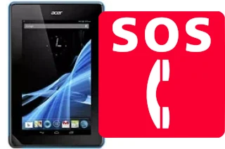 Llamadas de emergencia en Acer Iconia Tab B1-A71