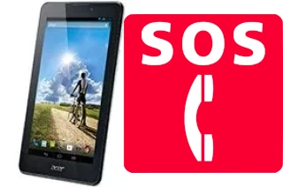 Llamadas de emergencia en Acer Iconia Tab 7 A1-713HD