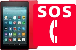 Llamadas de emergencia en Amazon Fire 7 (2017)