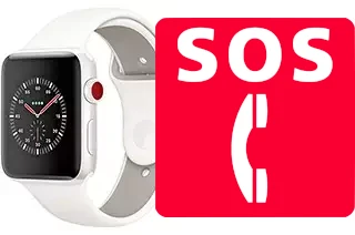 Llamadas de emergencia en Apple Watch Edition Series 3