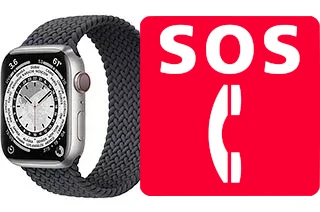 Llamadas de emergencia en Apple Watch Edition Series 7