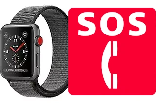 Llamadas de emergencia en Apple Watch Series 3 Aluminum