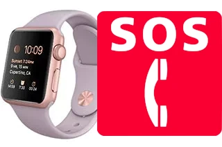 Llamadas de emergencia en Apple Watch Sport 38mm