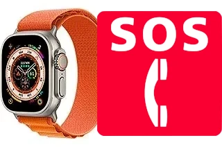 Llamadas de emergencia en Apple Watch Ultra